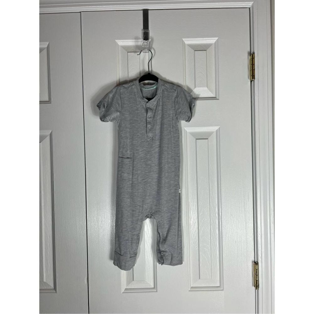 Lou Lou Lollipop Grey Romper Size 18/24m